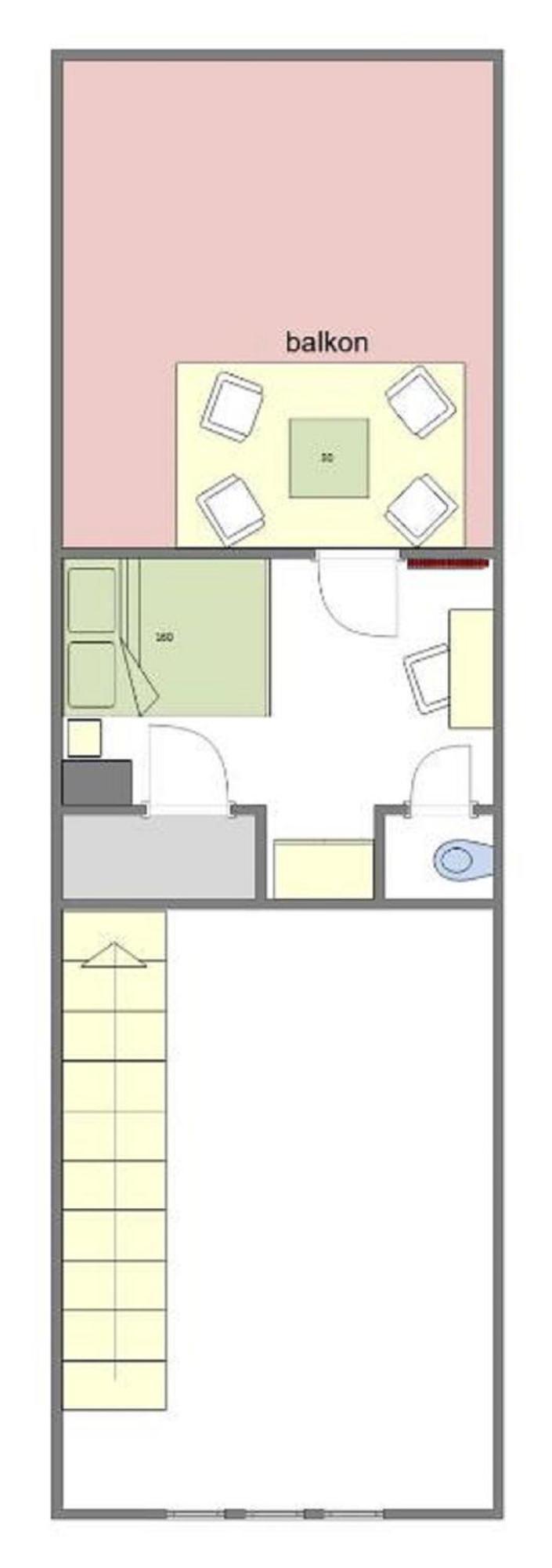 Quite Loft With Balcony And 3 Air Conditioners Praga Zewnętrze zdjęcie