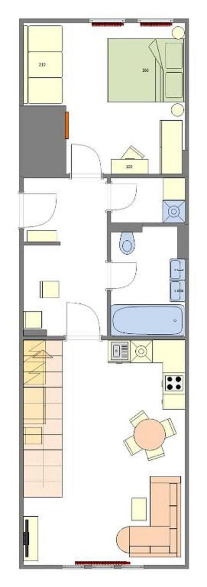 Quite Loft With Balcony And 3 Air Conditioners Praga Zewnętrze zdjęcie